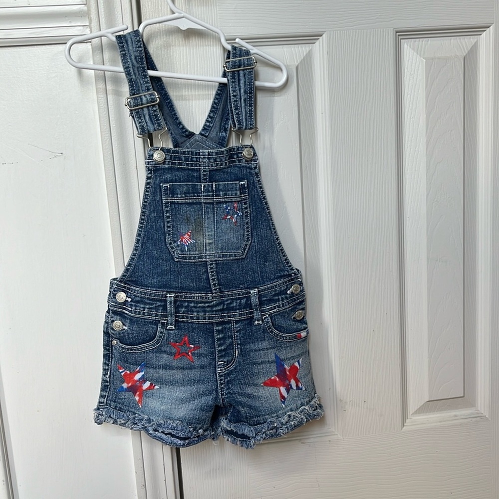 Jean short overalls nearly new size 6x